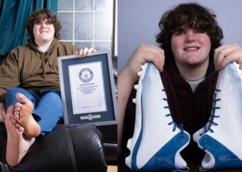 USA teismeline purustas kaks Guinnessi rekordit – suurimad jalad ja suurimad käed